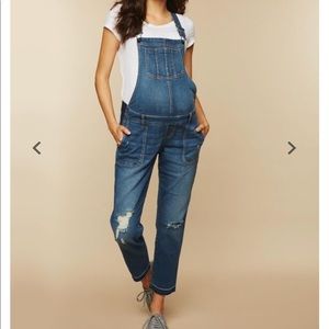 Motherhood Maternity Denim Overalls